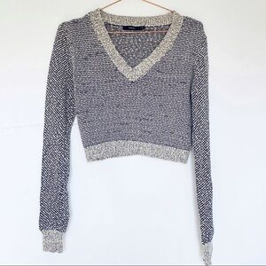 NWOT Millau crop top sweater